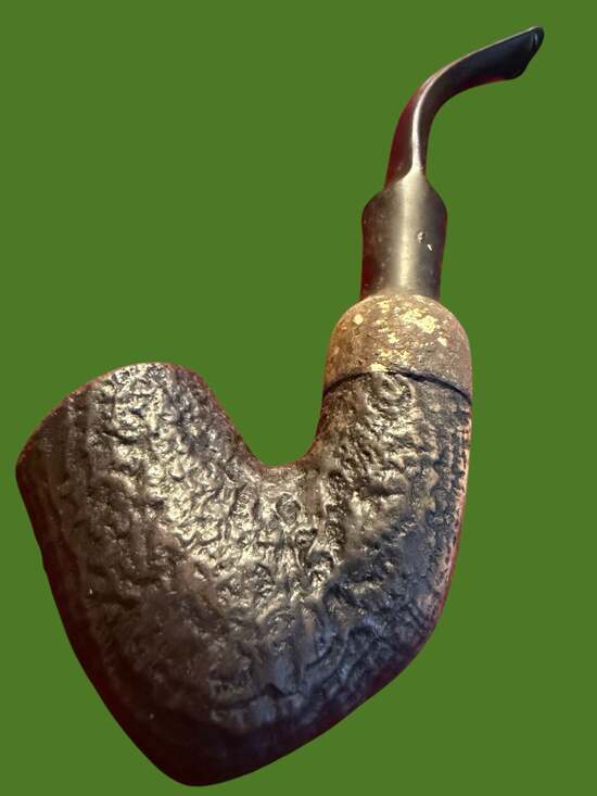 Peterson’s Shape 23 Bent Apple Estate Tobacco Pipe – Made in Ireland Briar - Picture 2 of 6